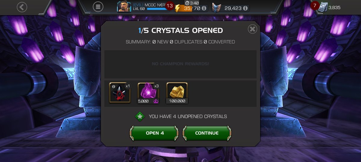 MCOC_NERD's tweet photo. 6 Star Awakening Gem from GGC💥💥! Must be my lucky day🤩🎉! 

#mcocnerd
#mcoc https://t.co/pHYRyTAZmW
