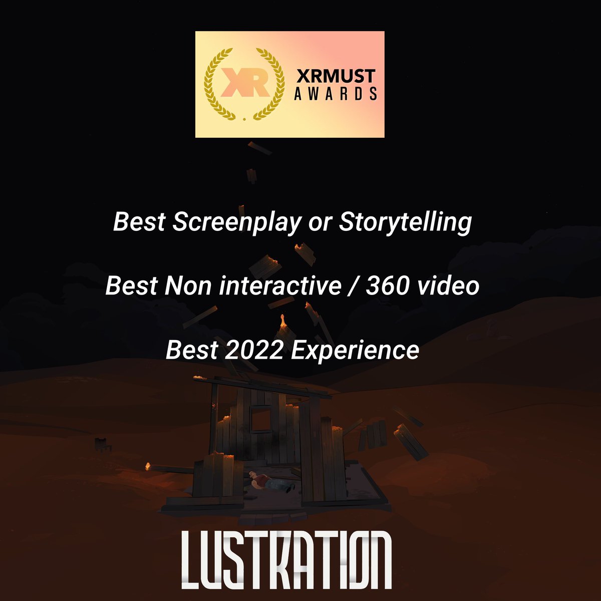 #Lustration has been nominated in 3 categories for this year's <a href="/xrmust/">XRMust 💫</a> awards. There is also a public voting page so head over and make your voice heard before 31st Dec - go.newcanvas.co/3YGbP12

@NewCanvasXR | <a href="/gestaltcomics/">Gestalt Comics</a>