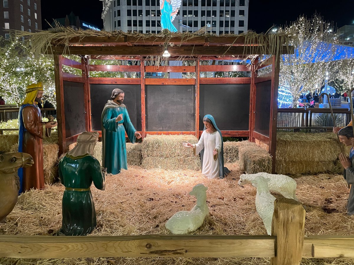 RT @WritNelson: Due to consistent yearly theft, the city has patched out baby Jesus https://t.co/6ADa6zalVx