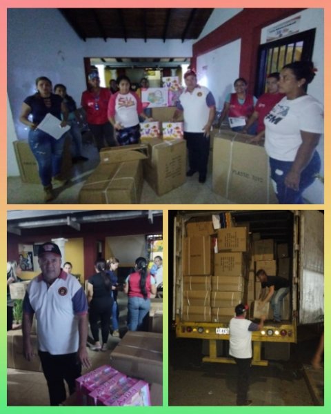 leonelruiz2022's tweet photo. Hoy nos llenamos de entusiasmo recibiendo los juguetes para darle alegría y bendiciones a los niñ@s, gracias Presidente @NicolasMaduro gracias Gob. @Gerardo4fPsuv 
el equipo multidisciplinario q me acompaña se encuentra activo para el despliegue porque #EnTrujilloLlegoElProgreso https://t.co/hr9q9cxaZH