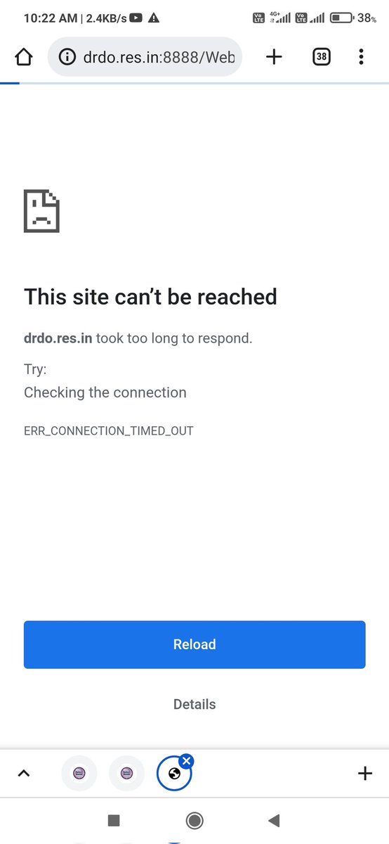 Shubhammodi001's tweet photo. @DRDO_India 
Sir this tweet is only to inform you that the DRDO CEPTAM 10 STA-B result site/link is not opening , so that candidates are not able to check their results.
So Please resolve this sir. https://t.co/QpWui9VS44