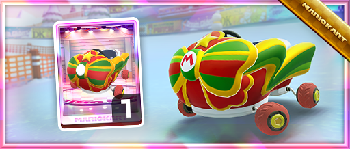 mariokarttourEN's tweet photo. Daisy (Holiday Cheer) is in the Spotlight Shop for the second half of the tour along with the Ribbon Rider Kart! Larry (Wintertime) hasn't gone anywhere either! #MarioKartTour https://t.co/31EOkOvdoS