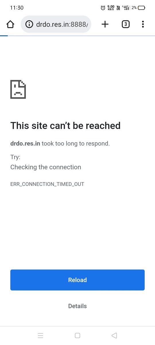 Venkatesh_Prank's tweet photo. @DRDO_India @SpokespersonMoD @DefenceMinIndia #CEPTAM @_DigitalIndia Sir im trying to view my result since Day before yesterday but the released result of CEPTAM STA-B (19-12-22) at 16:00 are not reaching
Due to CEPTAM Site problem. 
This type of site can't make @_DigitalIndia https://t.co/oXYHtezlkd