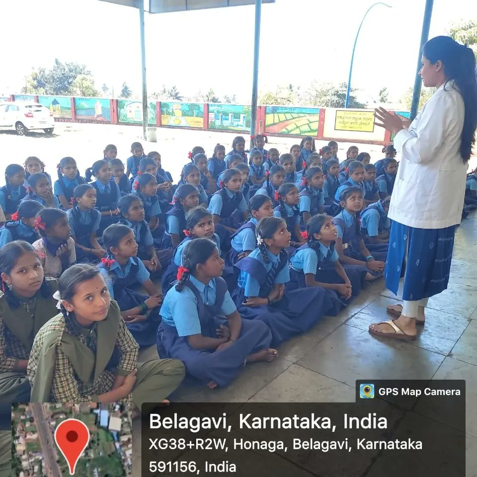 klesociety1916's tweet photo. Department of OBG Nursing KAHER along with NSS Unit IV organised an "awareness program on prevention and management of PCOS among Adolescent girls" In Govt. High School, Honaga.
#klesociety #healthcare #nursing #KAHER #awareness https://t.co/EOBuHpDiIg
