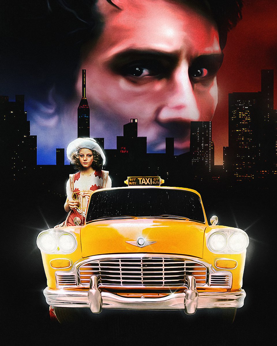 sorrxnto's tweet image. Taxi Driver (1976) alternative poster by me