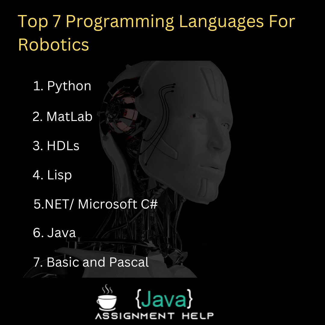 assignment_java's tweet image. Do you want to learn programming languages for robotics? If yes, look at the top 7 programming languages for robotics in 2023.
javaassignmenthelp.com/blog/programmi…
#programming #robotics #programminglanguages #machinelearning #AI #coding #education #datascience  #automation #careeroption
