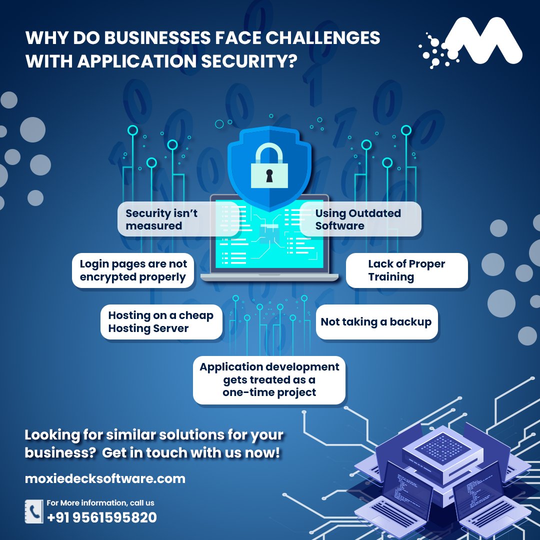 MoxiedeckS's tweet photo. Safeguard your #webapps and prevent malicious activity from an insider or #cyberattacker.
Click the below link & get in touch with us now
https://t.co/o0Hz0DKP0O
#webapplications #appsolutions #websecurity #appsecurity #businesseschallenges https://t.co/UVzMzhsbKg