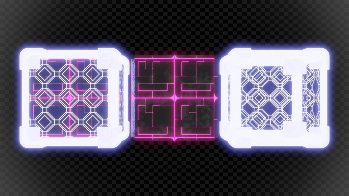 NPGExe's tweet photo. Void boxes. #b3d #blender3d #3dmodeling  #magic #magicfx #3dart #lightbox #illumination https://t.co/i9s1igiwyP