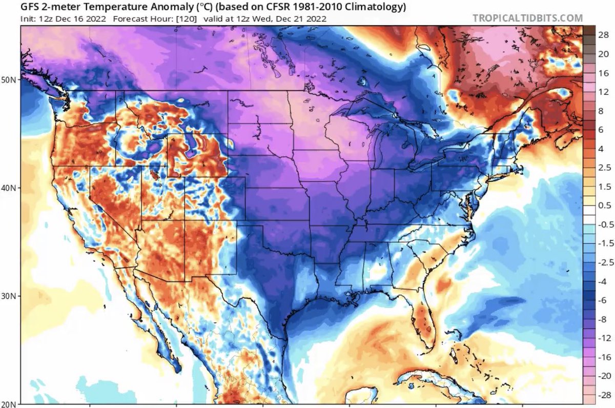 max_gagliardi's tweet image. This Christmas weekend is set to be the coldest we’ve had in nearly 40 years

Millions of lives will be saved by domestically produced natural gas

Given the energy crisis happening around the world, this should be the biggest story in media

American oilfield workers are heroes