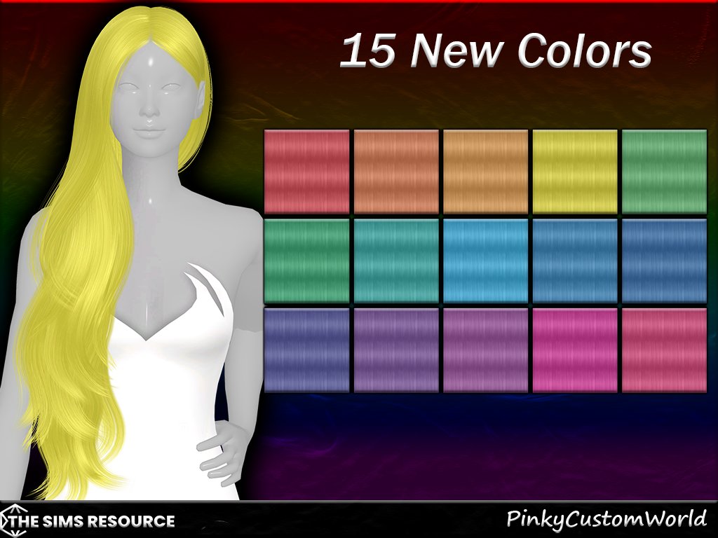 🦇Hair update🦇
Retexture of N71 Kayla hair by S-Club
Has been updated with 15 new colors. Please re download. More info + download (Free) : thesimsresource.com/downloads/1541…
#update #ts4hair #ts4cc #tsr #thesimsresource