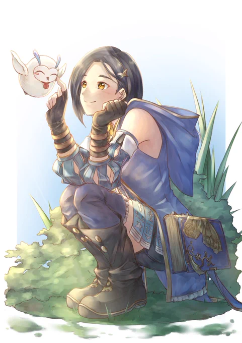 Been playing through Tales of Arise recently and I couldn't get this image out of my head, so I had to draw it  