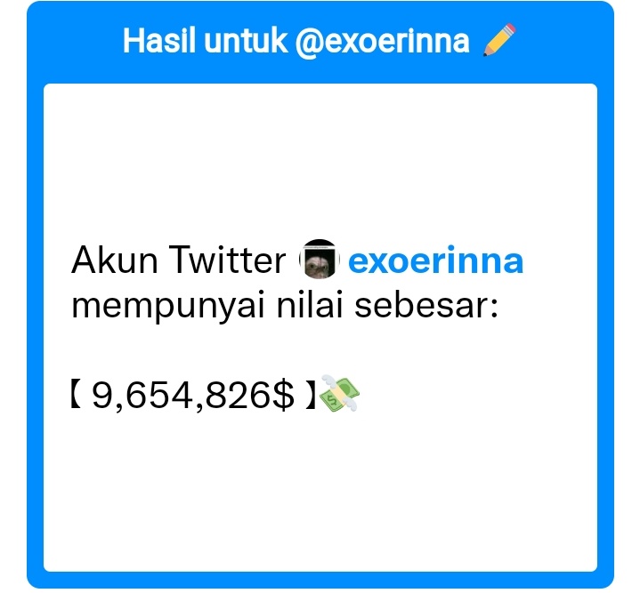 exoerinna's tweet photo. @tanyakanrl Lumayan lah.... https://t.co/zseubEeWR8