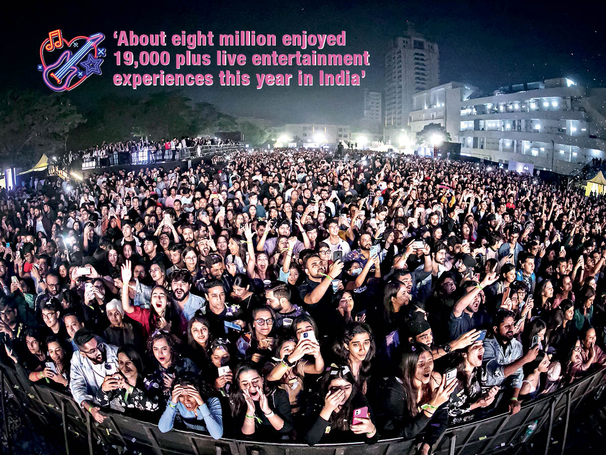 #BackOnTrack: In 2022, #Delhi's event calendar remained packed after large-scale events made a full-fledged comeback to the city

Artistes share returning on stage to a #live audience makes them feel alive again 🎵🎼

Tap to read: bit.ly/3G67H30

#Music #Entertainment
