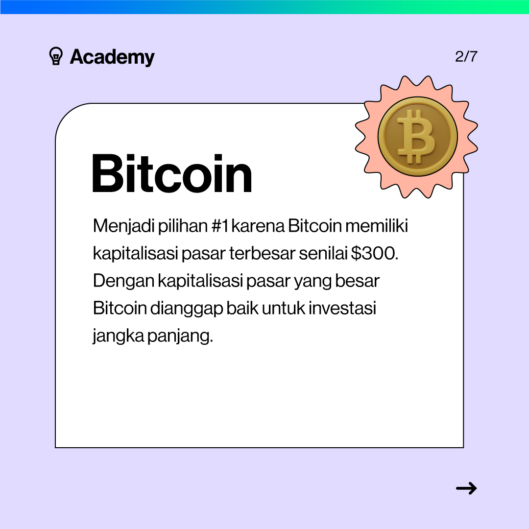 PintuID's tweet image. Dari banyaknya aset crypto, 5 koin crypto diatas merupakan koin populer di Pintu.✨⁣
⁣
Ada jagoan kamu di sini? coba tulis di comment ya⬇️⁣
⁣
#AplikasiPintu #InvestasiCryptoJadiGampang