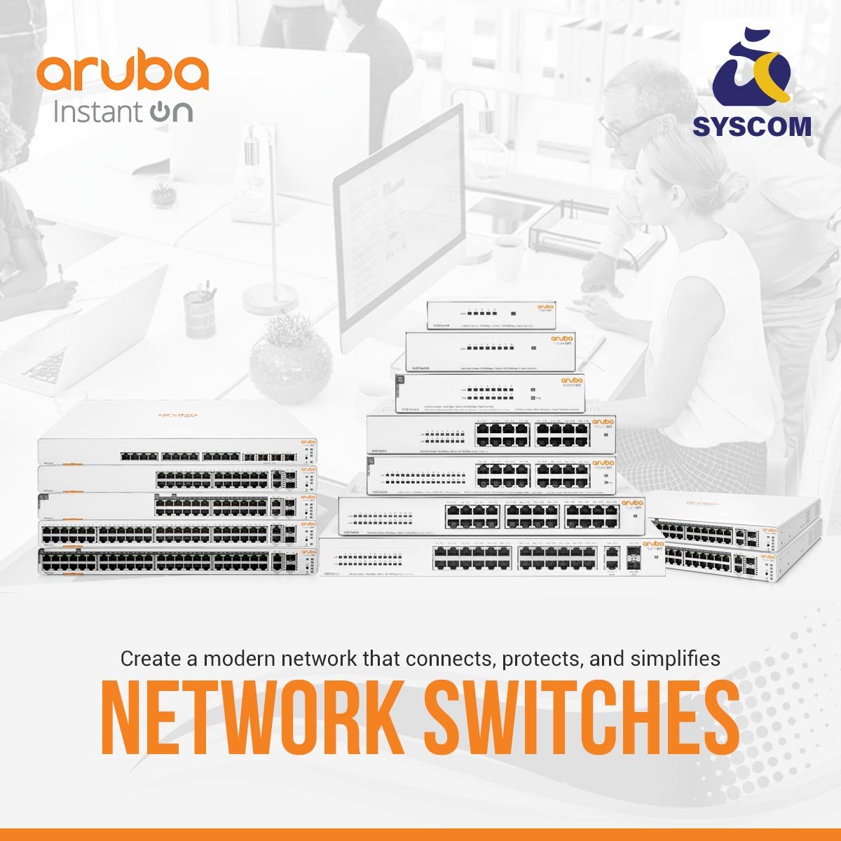 sysllcuae's tweet photo. Create a modern network that connects, protects, and simplifies with the network switches by #aruba. Meet the ever-growing needs of your users, devices, and applications.
@ArubaNetworks Gold Partner in #Dubai #UAE
https://t.co/T18iyzV6lp
#business #businesswifi #accesspoints #ap https://t.co/zOjPHWWyTh