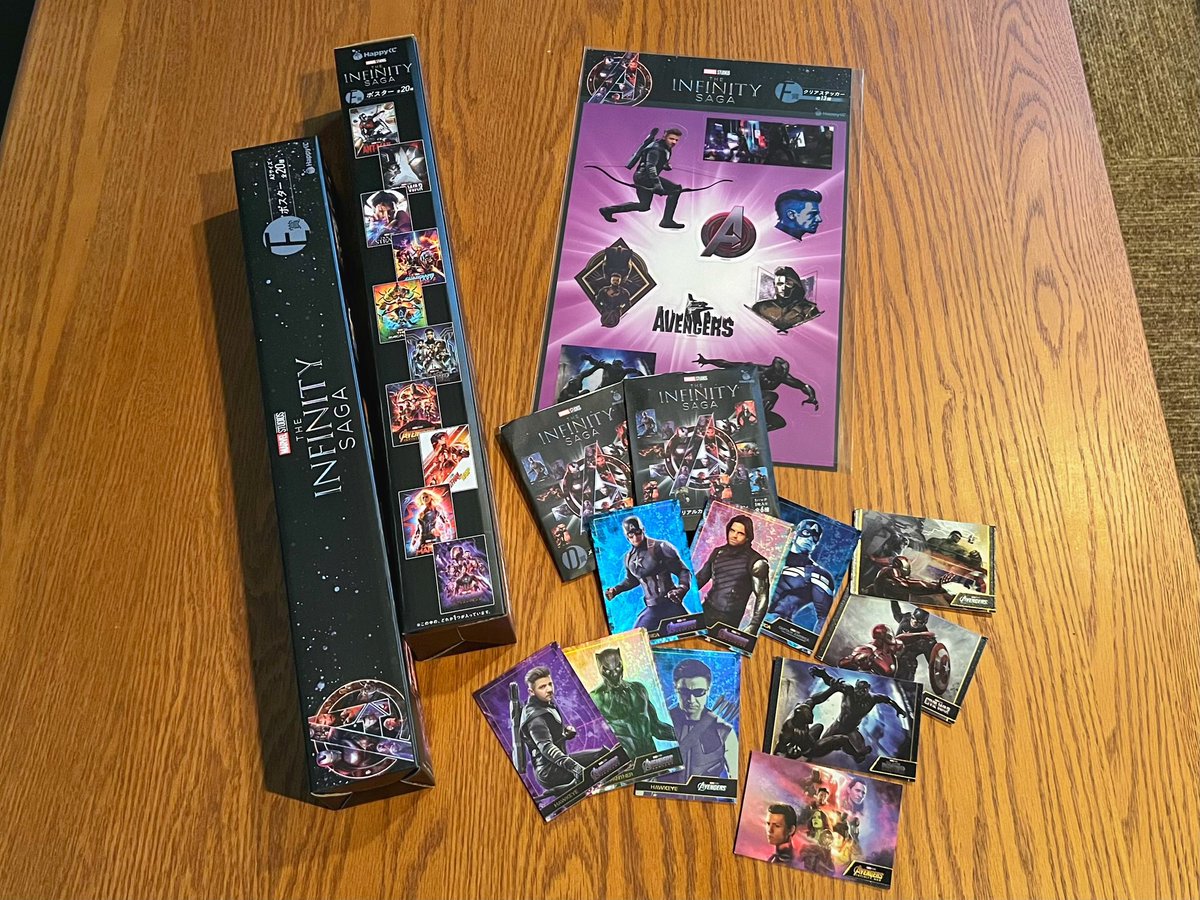 RyOmagical's tweet photo. happyくじ MARVEL Infinity SAGA
アクスタ欲しかったけど当たらんやった😓
てか、こうゆう感じのやつにトムホと言うかスパイダーマンいるの珍しい気がする🤔
大概版権問題なのかハブられてるのに笑
#Happyくじ
#MARVELInfinitySAGA https://t.co/nMDHBVSHBU