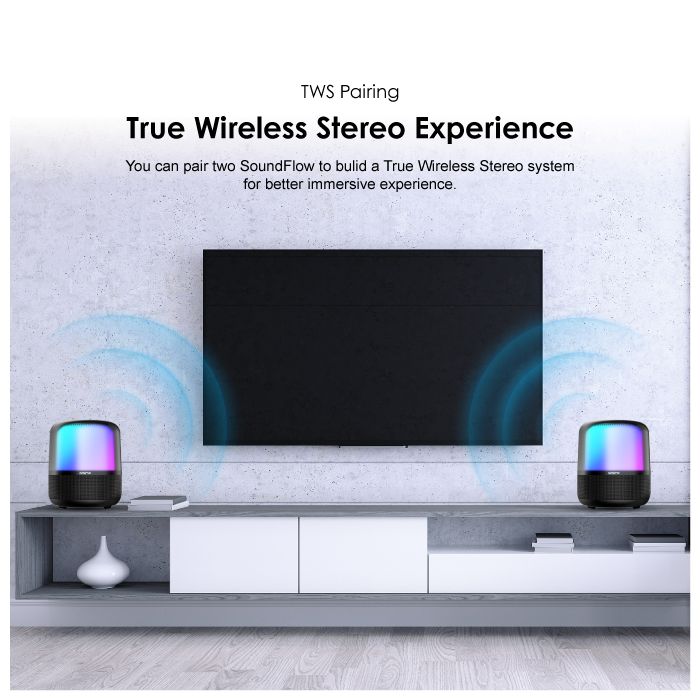 oraimo Colorful Light Triple Thumping Bass SoundFlow Wireless Soundbar.
App or call 0782998057 for delivery