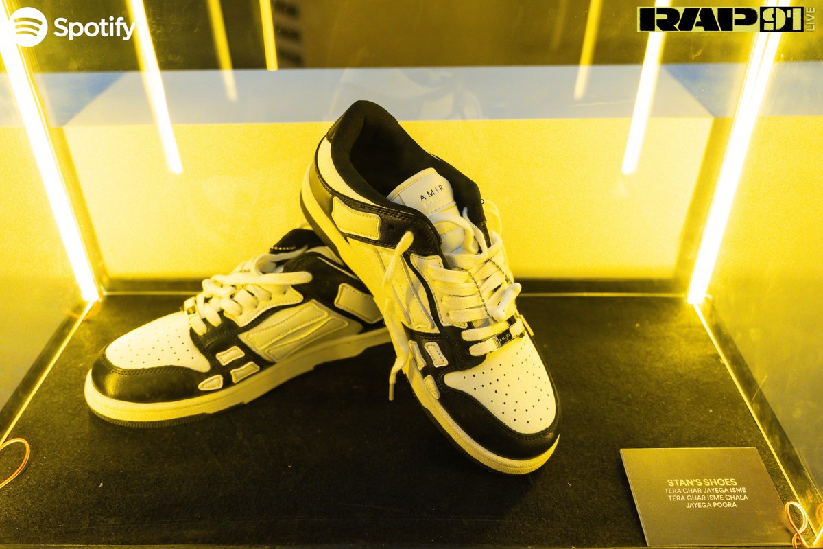 spotifyindia's tweet photo. What is the price of these shoes? Wrong answers only https://t.co/iCHxZALQRL