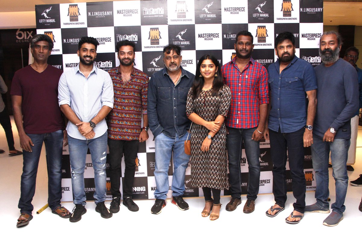 Asia's 1st split screen movie #Beginning Crew attends the screening at #20thChennaiInternationalFilmFestival and gets an overwhelming response from the audience💥

#20thCIFF @icaf_chennai @dirlingusamy @itisbose @Thirrupathibros @leftymanualent @masterpieceoffl @JaganVijaya1