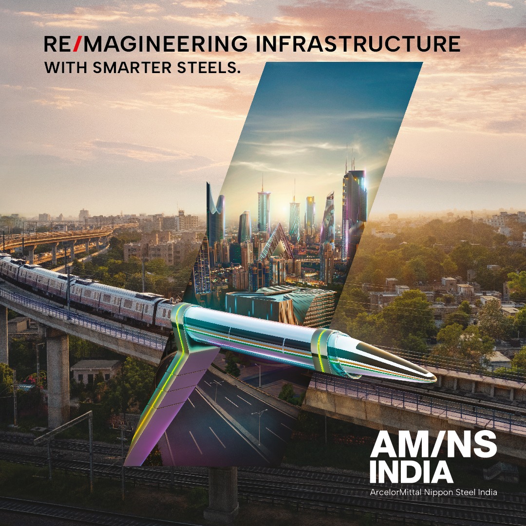 We believe in a future that is smarter and sustainable. That’s the promise of #SmarterSteelsBrighterFutures. Behold the new horizons India is set to soon soar over. 

To learn more, visit our website, <amns.in>, or follow us.