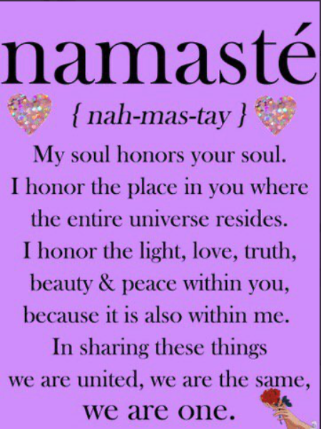 PayItFo72555724's tweet photo. #namaste #mysoul #yoursoul #universe   
#light #love #truth #beauty #peace #withinyou
#withinme #weareone #payitforward https://t.co/ZL8R6Svq1L