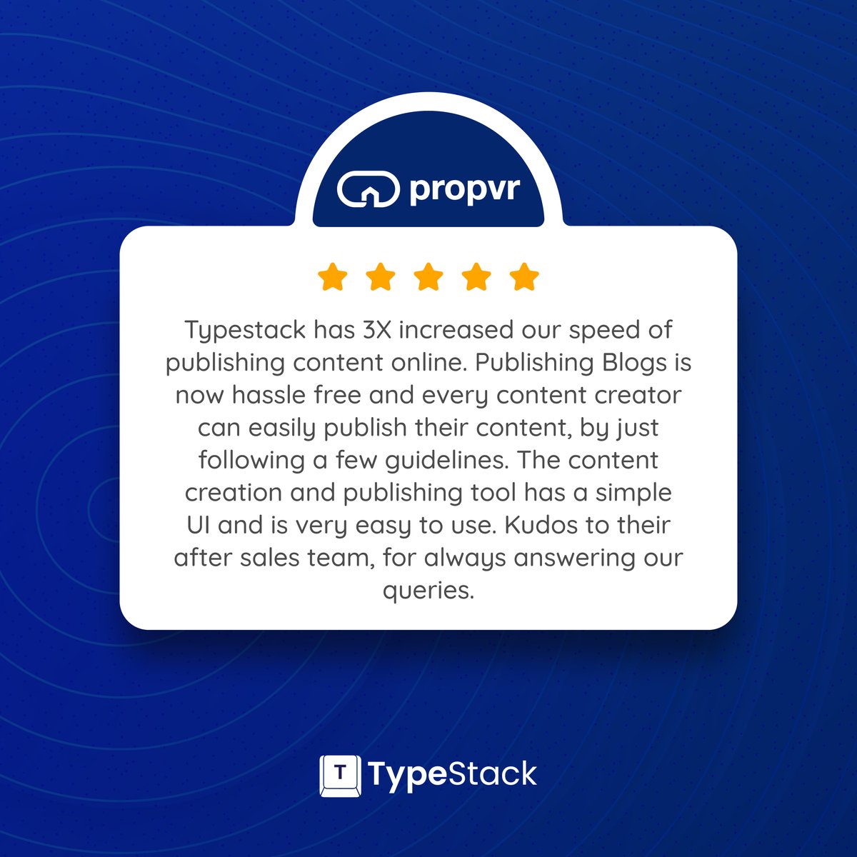 Typestack.ai tweet media