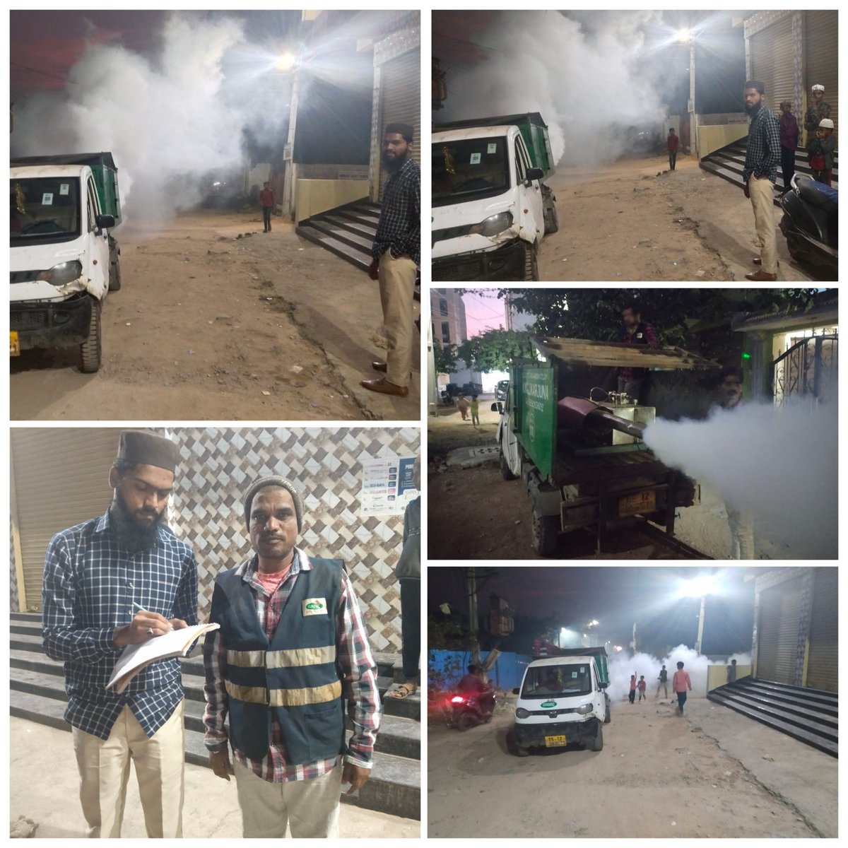 AssistantEnto13's tweet photo. @_Shaik_Kareem @GHMCOnline @dr_rambabu_a @ChiefEntomolgst Sir, Attended the above complaint and done fogging operations in the above said locality. https://t.co/N7ufsMMjKN