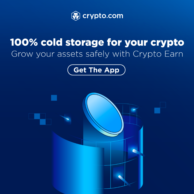 cryptocom's tweet photo. 100% cold storage for your crypto assets in the World’s Leading Cryptocurrency Platform
Leader in regulatory compliance and security certifications 
Join 70M+ users trading 250+ cryptocurrencies with 0% fees
The world's most popular crypto platform with NO annual/hidden fees