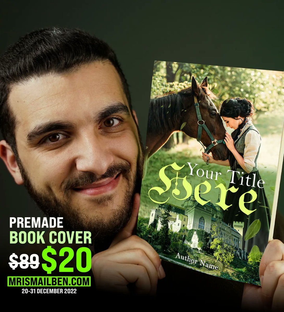 Mrismailben's tweet photo. Crazy discount is getting crazier 🤯🔥
premade cover design for only $20 instead of $89 😲 !!!
Check out https://t.co/gnOmZIOvm8
.
.
.
.
.
.
.
.
#bookcover #mrismailben #WritingCommunity #freeteaser #cover #author #motivation #writer #kdp #amazonbooks https://t.co/4TVmnY6hsE