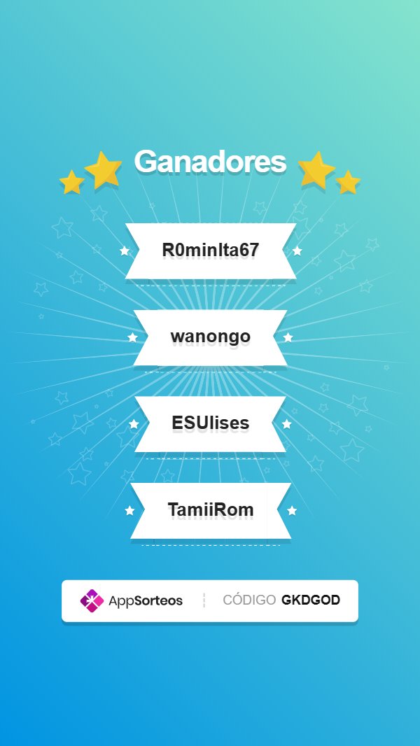 agencia_amazon's tweet photo. Felicidades a los ganadores del sorteo Aniversario de Amazon @agencia_amazon 🥳🥳🥳🥳
🥇Sherwani @R0minlta67 
🥈Caja HC @wanongo 
🥉Caja HC @ESUIises 
🤑Saco 20c @TamiiRom
Contacten con nosotros @agencia_amazon   o con @DonHazard_ Gracias por participar ❤️ https://t.co/r8EFgGU39I