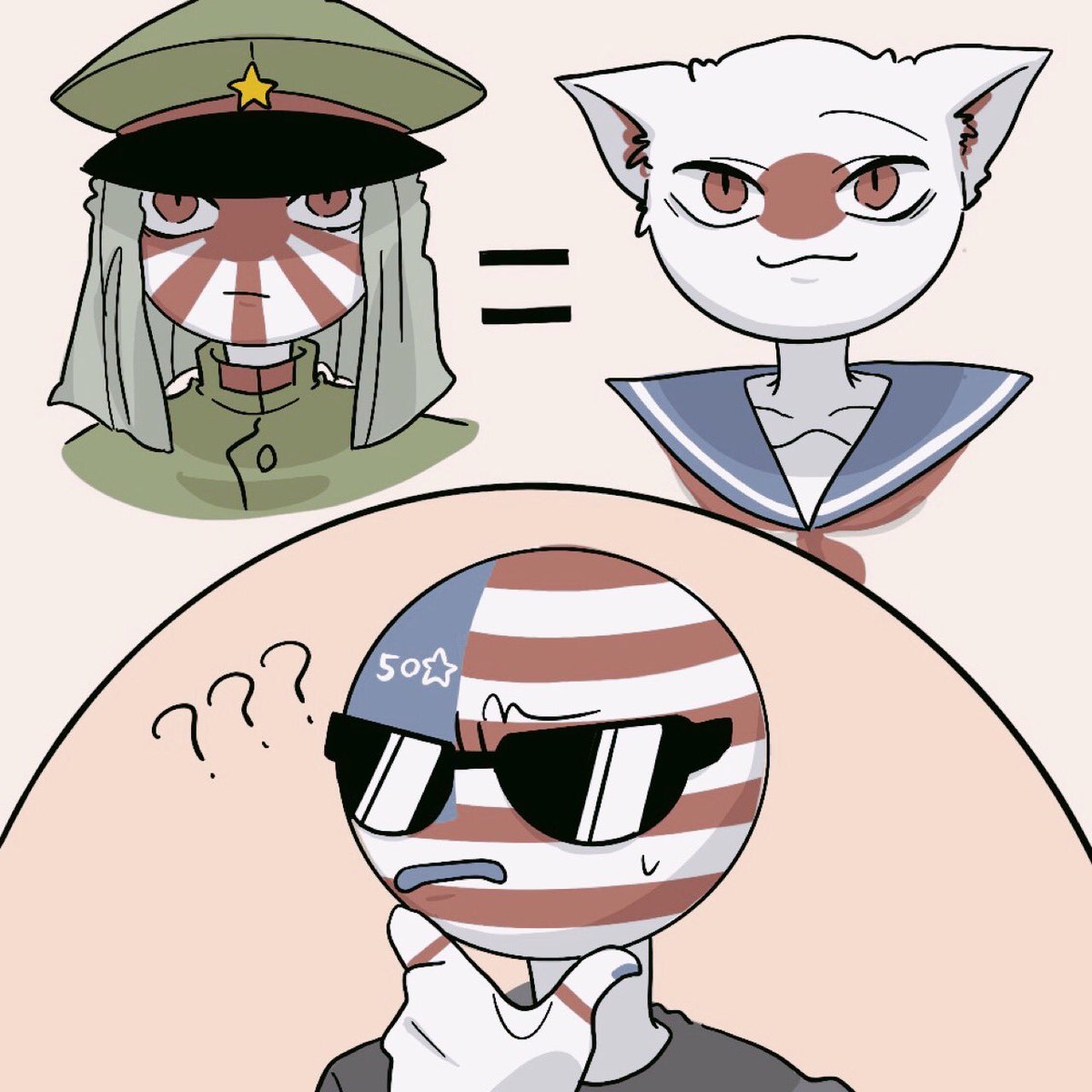 Petal Alley on X: Cat Russia #CountryHumans #CountryHumansRussia