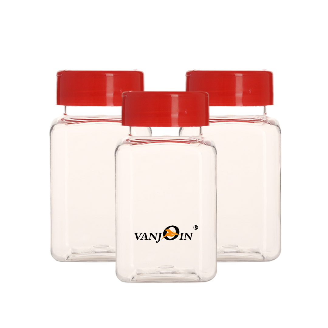 Square PET seasoning bottle with red lid
MOQ: 3000PCS
vjplastics.com
#seasoningpowder #shakerkitchen #squarebottle #spicejar #saltjar #seasoningjar #shakerbottle
