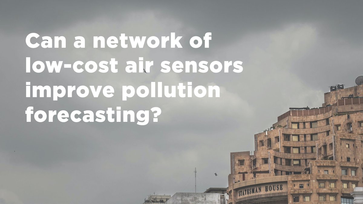 EPIC_India's tweet image. Is it possible to improve #pollutionforecasting in a more cost-effective and accurate manner?
A recent @EPIC_India+@Yale+@nyuniversity study could hold the key. One that could also help formulate precise #policy recommendations and #publichealth alerts.
Stay tuned to know more.