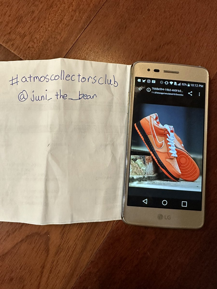 juni_the_bear's tweet image. US10 #atmosweb #atmoscollectorsclub 
BINGO!!!
1. Lobster SB - Purple Lobster (my first &amp;amp; most fav SB Dunk)
2. SOTY - Orange Lobster Dunk! Hoping to grab one🙏
3. SB Dunk High - Doraemon is my fav childhood character 
4. CNCPTS Collab - Green Lobster (2nd fav SB Dunk of all time)