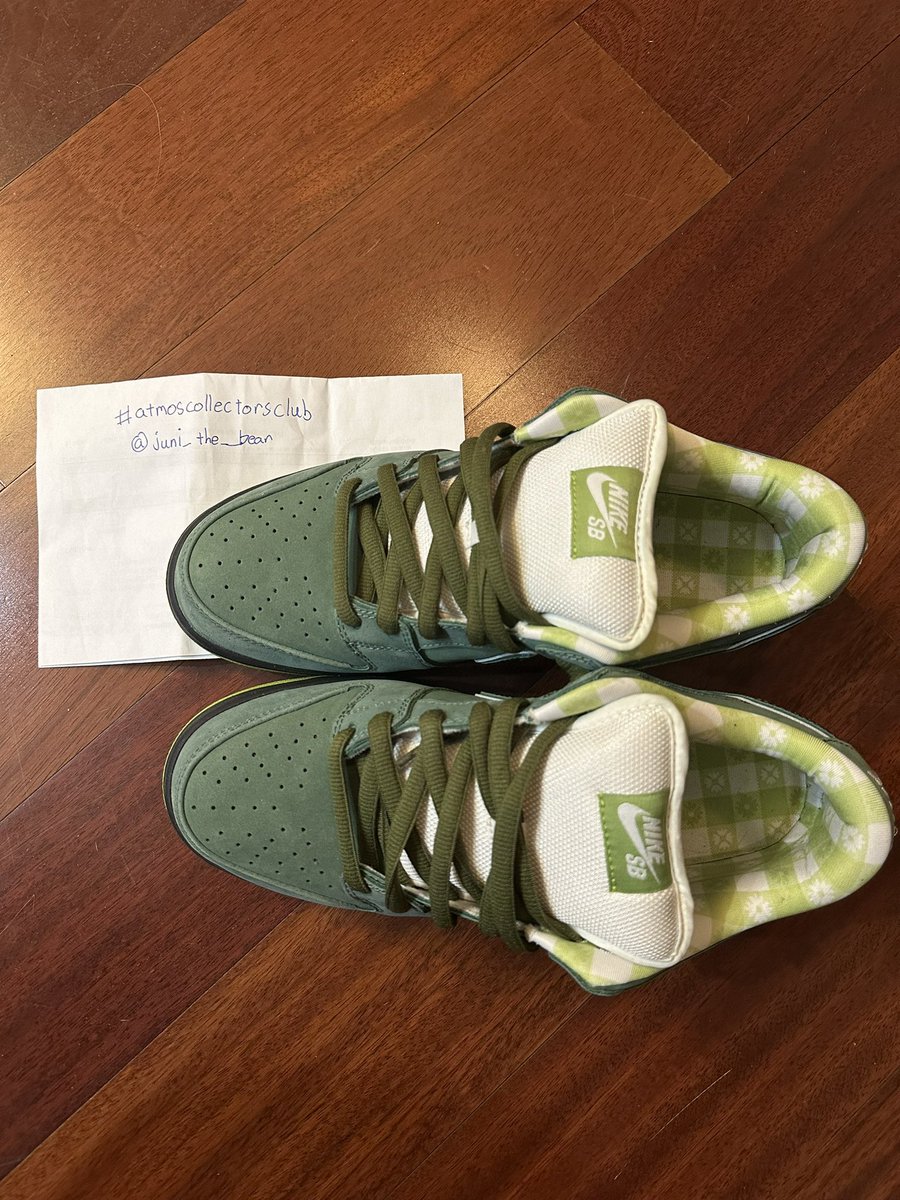 juni_the_bear's tweet image. US10 #atmosweb #atmoscollectorsclub 
BINGO!!!
1. Lobster SB - Purple Lobster (my first &amp;amp; most fav SB Dunk)
2. SOTY - Orange Lobster Dunk! Hoping to grab one🙏
3. SB Dunk High - Doraemon is my fav childhood character 
4. CNCPTS Collab - Green Lobster (2nd fav SB Dunk of all time)