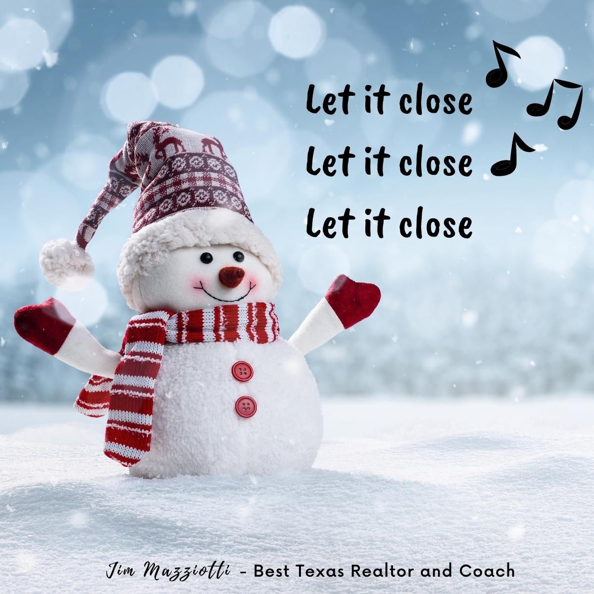 Did you sing it? 😂 Wishing all realtors a Merry Christmas! 
#3daysbeforeChristmas 

JIM MAZZIOTTI 
Texas Lic.#768570 | Broker: Paul Reitz Lic.#0331849
#family #santarealtor #realtorsanta #ChristmasisaboutJesus #familyislove #ChristmasinTexas #realtormeme #texas