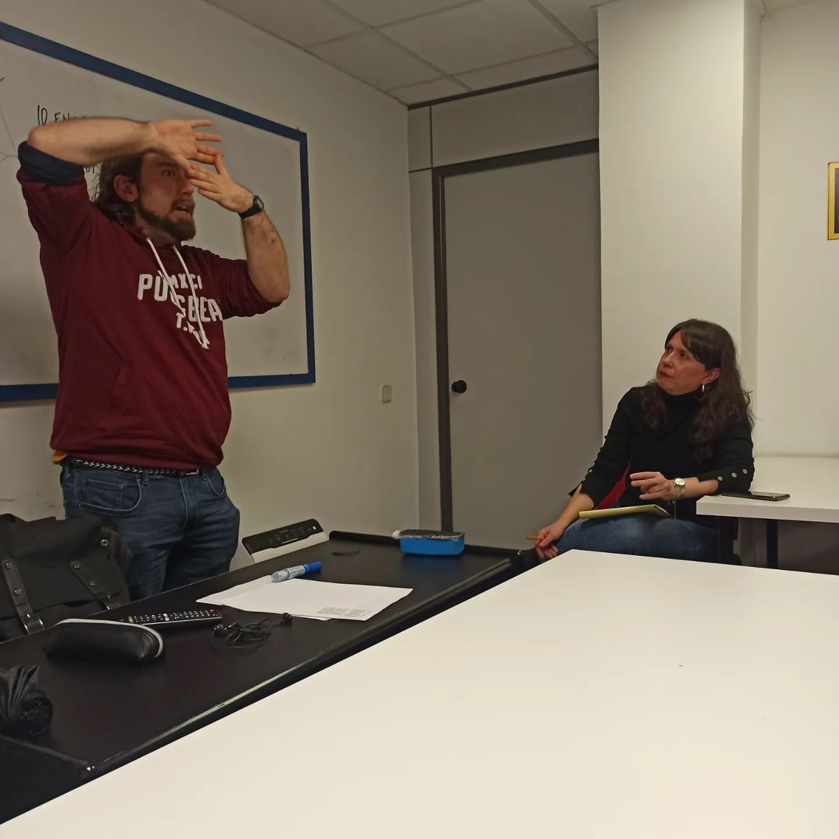 🎥🎬 ¡Fin 1er trimestre!
septima-ars.com 

#Pitch #AprendeAContarHistorias 
#Dirección  #Producción #Guión #Cursos #Diplomaturas #Máster  #AprendeCineHaciendoCine #EscuelaCineSeptimaArs #EstudiarCine #EscuelaDeCine #CursosDeCine  #Formación #Cine #TV #Escuela #Madrid