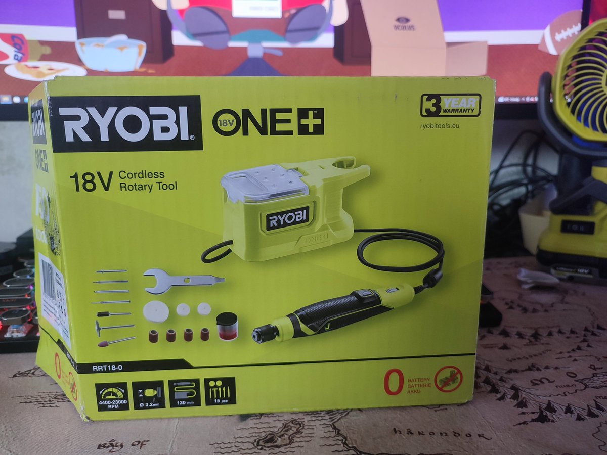 EEUK14's tweet photo. Thank you @RyobiToolsUK for sorting out the error with the broken gift. Customer service definitely come thru in the end https://t.co/DraEFVP27T