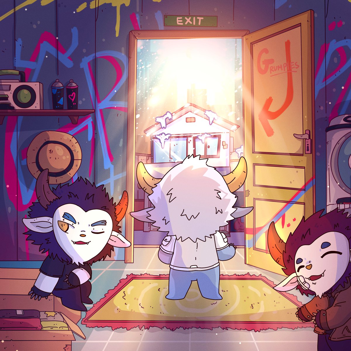 ✨GRUMPIES X ZERO.Ⅰ SPACE✨

🏆 2 x WL to @NFTGrumpies

To enter:
1️⃣ Follow: <a href="/zeroone_space/">ZERO.Ⅰ SPACE .HK 🇭🇰</a> &amp; @NFTGrumpies &amp; <a href="/Afei_th/">_啊翡</a>
2️⃣ Like &amp; RT♥️
3⃣ Tag 3 Friends

⏳ Ends in 24hrs
 🎉Good luck!🎉

#NFTCommumity #NFTGiveaways #NFTs
