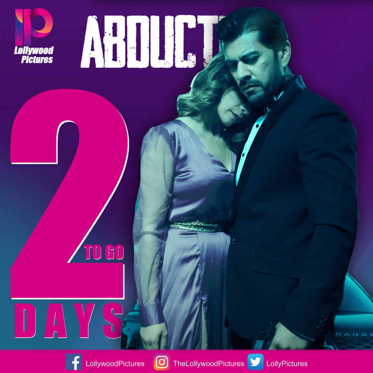 LollyPictures's tweet photo. Just 2 days to go for Abduction to release in Cinemas!
Witness high action in All Punjab Cinemas from 23rd December 2022.
#YasserKhan #MeerabAwan #Abduction #Shortfilm #SkyFallFilms #ShortMovie #PakistaniMovies #PunjabCinemas #Lollywood #Action #LollywoodPictures https://t.co/njGhDkb1lB