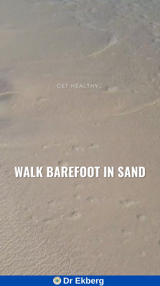 WellnessForLife's tweet photo. Get Healthy... Walk barefoot in sand
#walkbarefoot #grounding #walkinsand #walkthebeach #health #gethealthy #drekberg #drsten #drstenekberg #wellnessforlife https://t.co/JGUjDIinMO