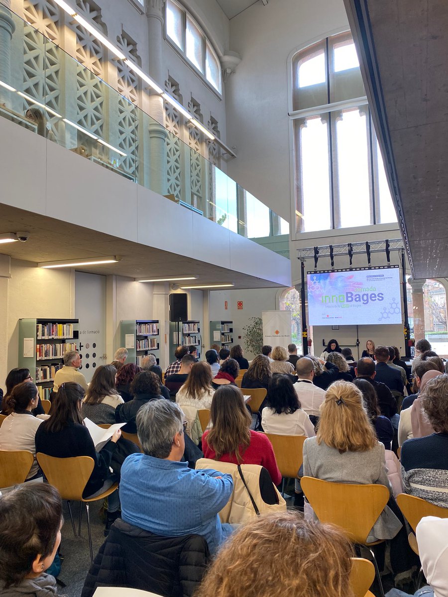 BibliotecaBCUM's tweet photo. Ara mateix s'està celebrant la Jornada anual InnoBages: Impuls de la R+D+I al Bages impulsada pel @consellbages i amb la col•laboració de la @upcmanresa #recerca #innovacio #bcum #bibliotecabcum https://t.co/XywdwGMcP2