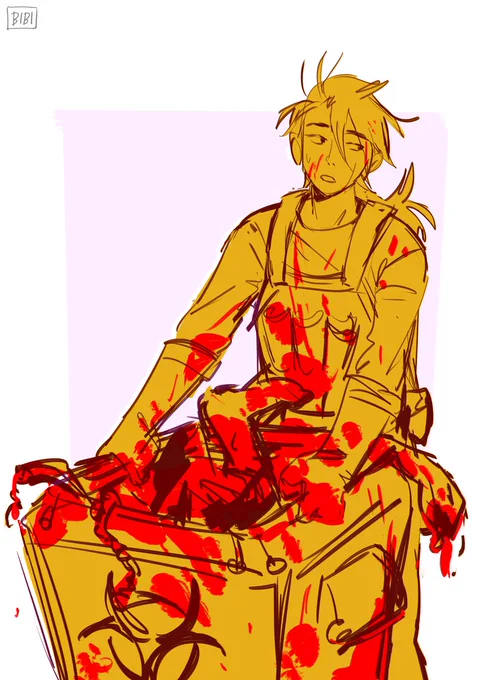 I drew this Keira a couple of months ago when I was very much into Viscera Cleanup Detail... #mhu #monsterhearts 