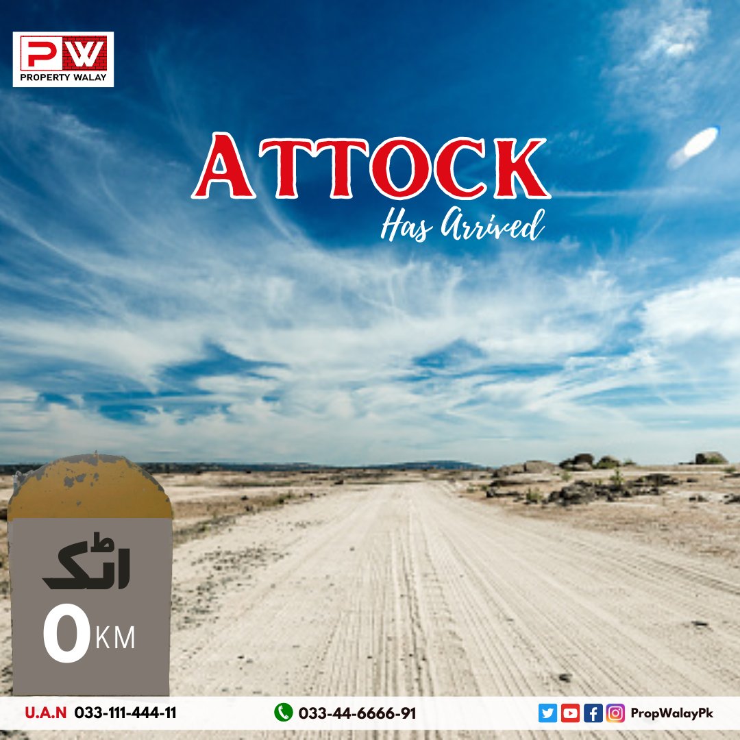 PropWalayPk's tweet photo. Attock 🅾️𝐤𝐦
𝐅𝐨𝐫 𝐁𝐨𝐨𝐤𝐢𝐧𝐠 &amp; 𝐃𝐞𝐭𝐚𝐢𝐥𝐬 
◾033 44 6666 91
◾0333-570-3456 
#Attock #commingsoon
#propertywalayattock #PropWalayPk https://t.co/Zz4Qon9C6m