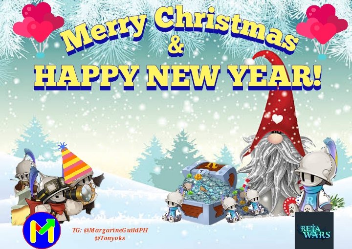 Daruebiii's tweet photo. Merry Christmas &amp; Happy New Year Retawars! LFG!

@retawars @Retawars_JP
#Gamefi #Retawars #MargarineGuildPh https://t.co/mLTwPu4AzT