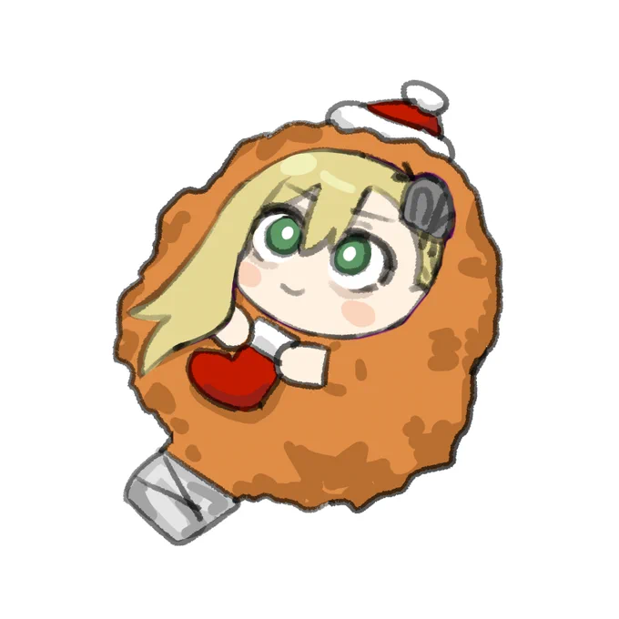 クリスマスっぽいアイコンにするか… 