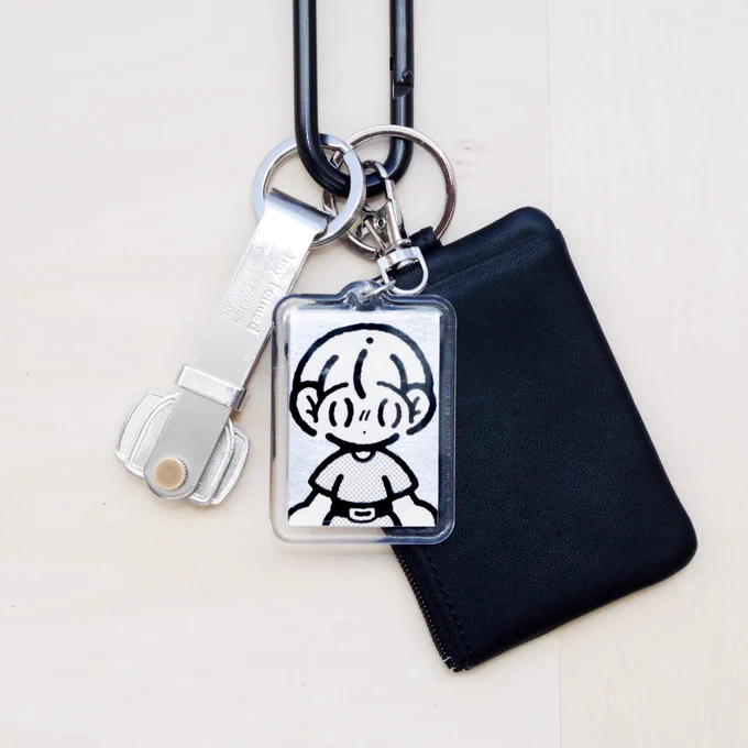 ちいさな原画のキーホルダー 