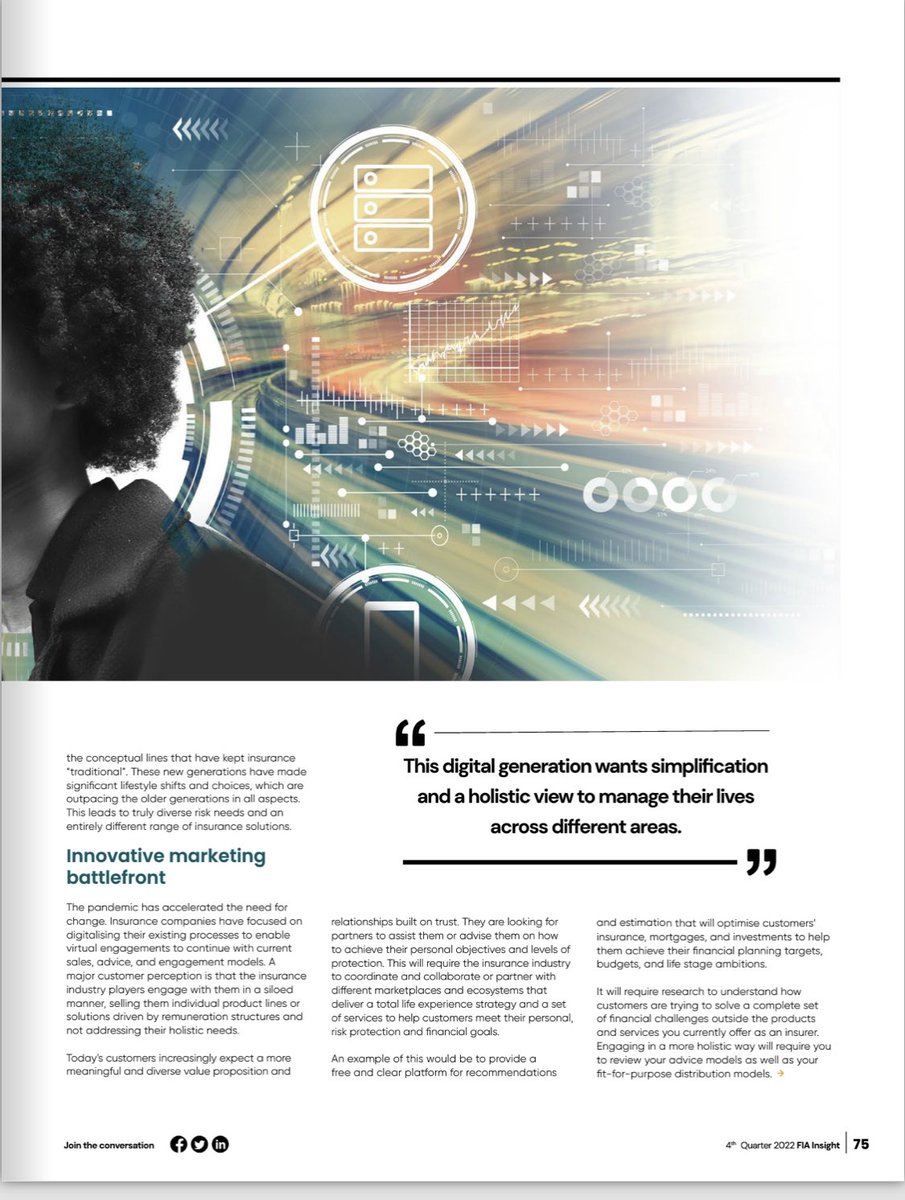 wimpiegc's tweet photo. My latest article in FIA Insight Magazine p.74: The rise of customer disruption - https://t.co/qhvprlOqXj #AddingtoLife #TotalExperienceStrategy #TX #TrustedCX #WiredtoCare https://t.co/ytqni4Yvbw