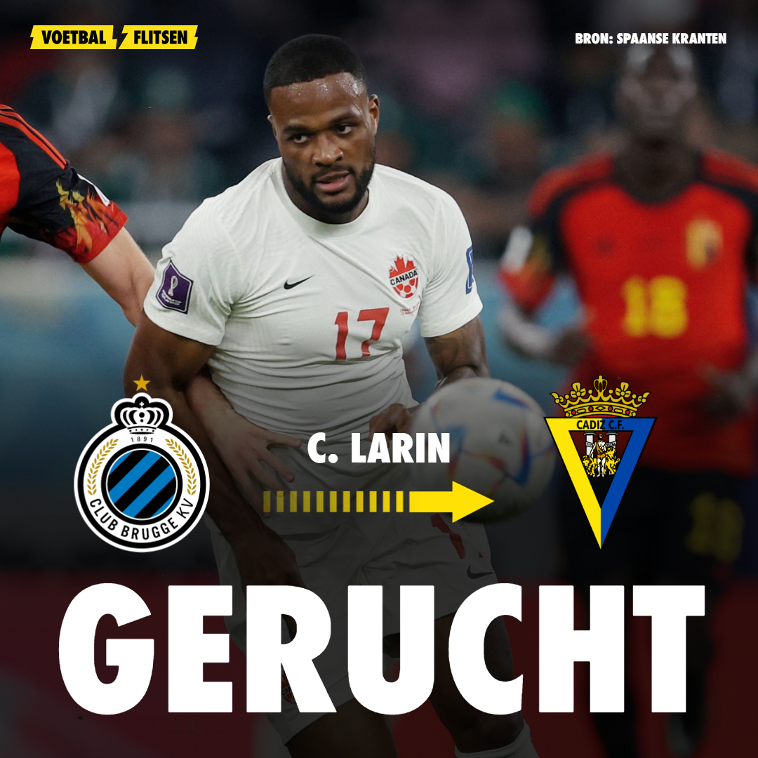 VoetbalflitsenB's tweet photo. Volgens het Spaanse AS moet de grote en snelle Larin Cadiz behoeden van degradatie! 😲

#Club #Brugge #ClubBrugge #JPL #Voetbal #Football #Soccer #VF #Voetbalflitsen #CyleLarin #Larin #Cadiz #Transfer #Transfers #Transferrumour #TransferRumours #Transfergerucht https://t.co/bVhSiUGdxS