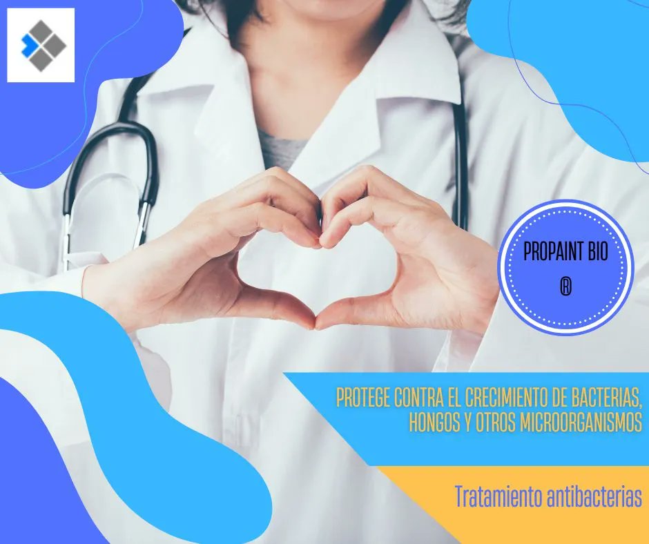 proquicesa's tweet photo. 🅿🅸🅽🆃🆄🆁🅰 🅰🅽🆃🅸🅱🅰🅲🆃🅴🆁🅸🅰🆂 
En determinados espacios la higiene se vuelve especialmente importante, por ello es necesario el uso de una pintura antibacteriana que contribuya a acabar con estos patógenos 🦠 
Conoce más  👉 https://t.co/SA570W9mod https://t.co/ld0IReVY7Q